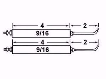 Picture of AMERICAN STANDARD / ARCOFLAME CA 26 - 2 PACK OF ELECTRODES