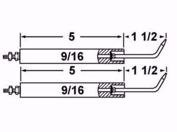 Picture of AMERICAN STANDARD CA 32 - 2 PACK OF ELECTRODES