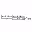 Picture of Crown20786 CARLIN EZ 5 INCH AIR TUBE PACK OF 2 ELECTRODES Replaces Westwood E5-100, E5-100-2pk