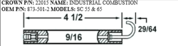 Picture of INDUSTRIAL COMBUSTION ELECTRODE