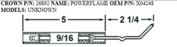 Picture of POWERFLAME ELECTRODE