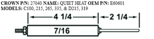 Picture of QUIET HEAT ELECTRODE