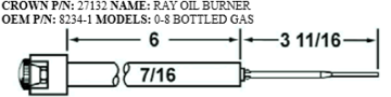 Picture of RAY OIL BURNER ELECTRODE