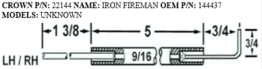 Picture of IRON FIREMAN ELECTRODE