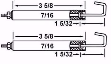 Picture of MIDCO FLAME ROD J82/83 DS BURNERS