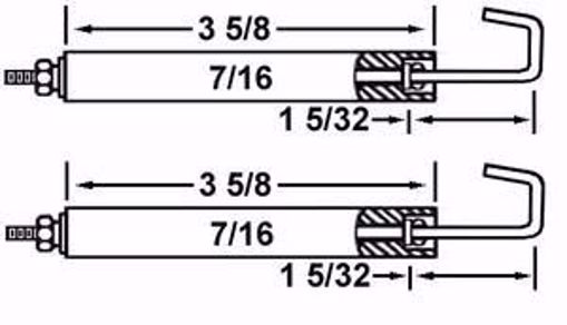 Picture of MIDCO FLAME ROD J82/83 DS BURNERS