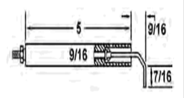 Picture of SUNRAY  CS 84B - 2 PACK OF ELECTRODES