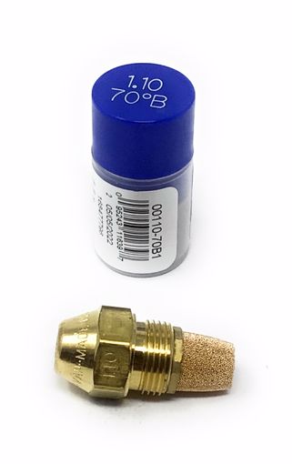 Picture of 00110-70B1 Delavan 1.10 GPH 70° B Solid Cone Oil Burner Nozzle 11070B Solid Cone Nozzle