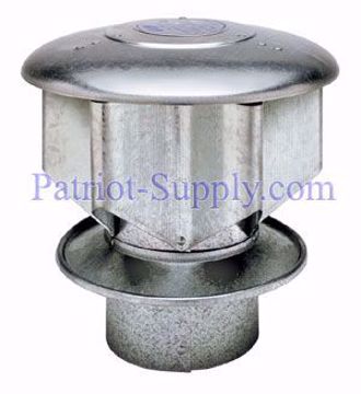 Picture of 46038404 4"SK 4" ALUMINIZED STARKAP VENT CAP