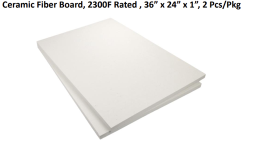 Picture of 1021 LYNN 1021 KAOWOOL BOARD 36 X 24 X 1 QTY - 1 BOARD