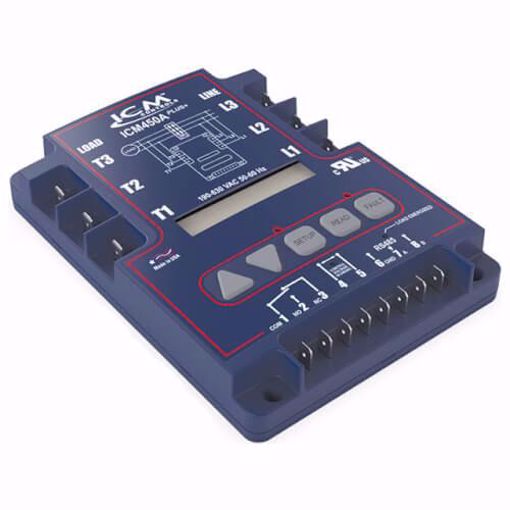 Picture of 3-PHASE PROGRAMMABLE LINE VOLTAGE MONITOR W/BACKLIT DIGITAL