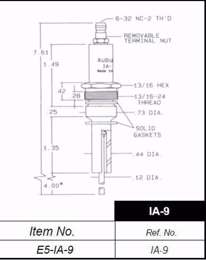 Picture of AUBURN ELECTRODE