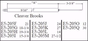 Picture of CLEAVER BROOKS ELECTRODE