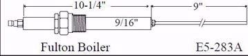 Picture of REF# 283A FULTON BOILER ELECTRODE