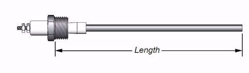 Picture of REPLACEMENT PROBE, 1/2 INCH NPT, 7-1/4 INCH LENGTH