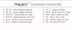 Picture of TRANSFORMER TERMINAL KIT