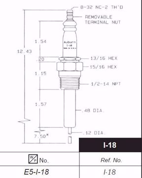 Picture of REF# I-18 AUBURN ELECTRODE