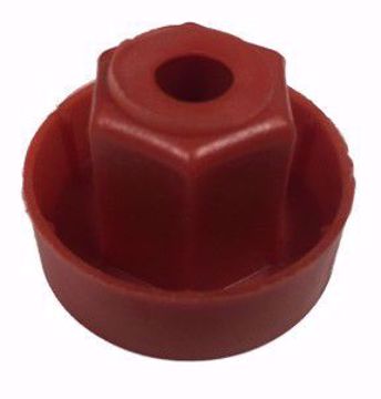 Picture of NYLO-FLEX END PIECE, FOR 5/16IN SHAFT, RED