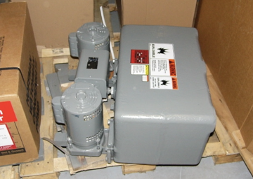 Picture of 160032 HOFFMAN WCD12-20B-MA DUPLEX CAST IRON CONDENSATE UNIT WITH MECH ALTERNATOR 1/3hp 1ph 115v 14 GAL CAPACITY