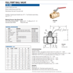 Picture of 1 INCH SWEAT FULL PORT BALL VALVE S-1001