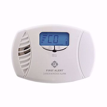 Picture of PLUG-IN CARBON MONOXIDE ALARM WITH BATTERY BACKUP & DIGITAL