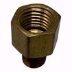 Picture of REF# GAUGE ADAPTOR, 1/4 NPT FEMALE X 1/8 NPT MALE GAUGE AD