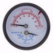Picture of BOILER TRIDICATOR GAUGE.  2½ TRIDICATOR 0-75 PS