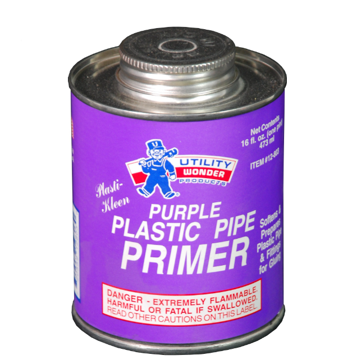 Picture of 12-802 PLASTI-KLEEN PURPLE PIPE PRIMER