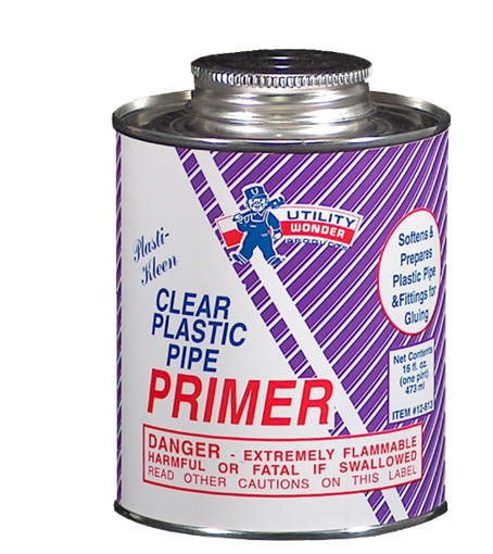 Picture of 12-811 PLASTI-KLEEN CLEAR PIPE PRIMER