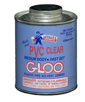 Picture of 12-905 PLASTI-SEAL PVC MEDIUM CLEAR GLOO