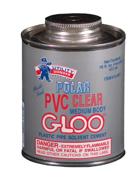 Picture of 12-988 PLASTI-SEAL POLAR PVC CLEAR GLOO