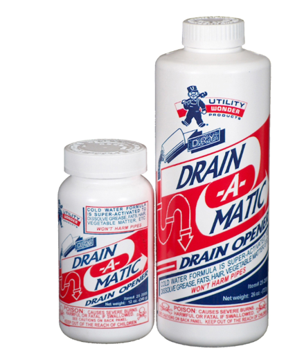 Picture of 25-2000 DRY DRAIN-A-MATIC DRAIN PIPE CLEANER 12 OZ. CONT