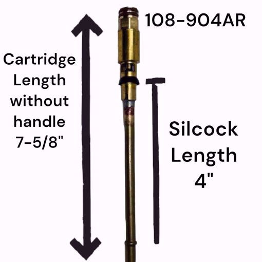 Picture of 108-904AR  4 INCH LEGEND T-550 ORIGINAL-FIT CARTRIDGE AND STEM ASSEMBLY