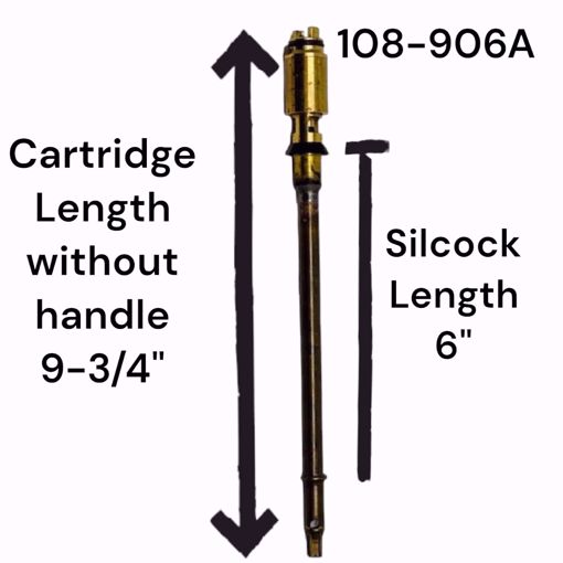 Picture of LEGEND T550 6" BRASS STEM CARTRIDGE ASSEMBLY