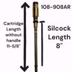 Picture of 108-908AR LEGEND 8 INCH LEGEND T-550 ORIGINAL-FIT CARTRIDGE AND STEM ASSEMBLY