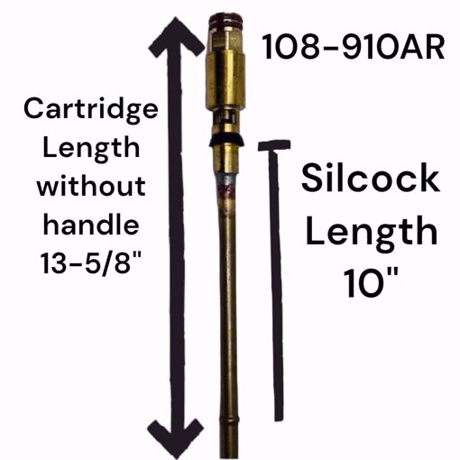Picture of 108-910AR 10 INCH LEGEND T-550 ORIGINAL-FIT CARTRIDGE AND STEM ASSEMBLY