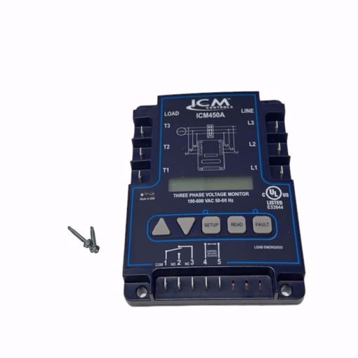 Picture of 3-PHASE PROGRAMMABLE LINE VOLTAGE MONITOR W/BACKLIT DIGITAL