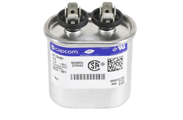 Picture of 4MFD 370V OVAL RUN CAPACITOR