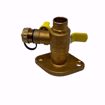 Picture of H-50413 3/4 SWT ISOLATOR W/DRN FP BR BL VALVE - W/, 5041