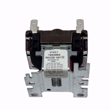 Picture of RELAY. SPDT. COIL VOLTAGE: 24V. TERMINAL CONNECTIONS: QUICK