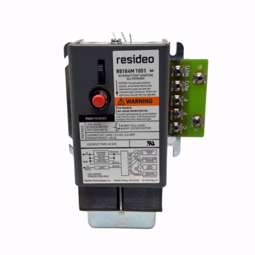 Picture of PROTECTORELAY OIL PRIMARY. 120V 60 HZ. SAFETY SWITCH TIMING: