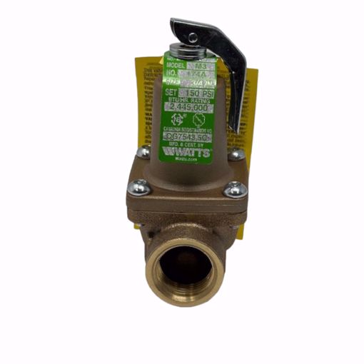 Picture of WATTS # 174A 3/4 RELIEF VALVE @ 150PSI  174A34150