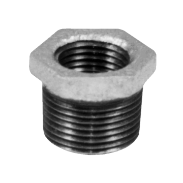 Picture of 1  X 1/4  GALV. HEX BUSHING