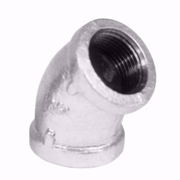 Picture of 1 GALVANIZED 45 ELBOW