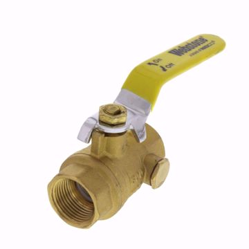 Picture of H-41723 3/4 IPS FP BR BL VALVE W/IPS HOLE, 4172