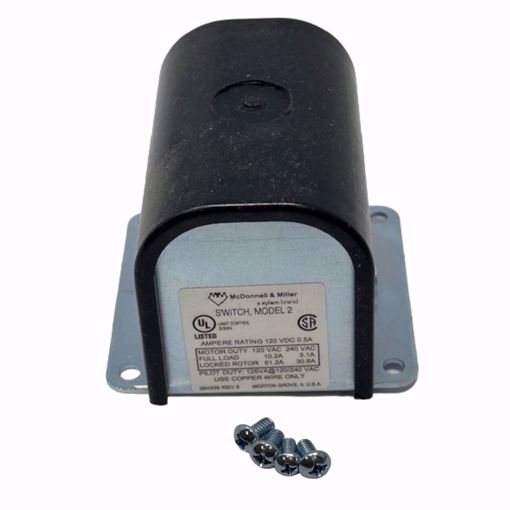 Picture of #2 MCDONNELL & MILLER 120Vac/240Vac, SPDT Auto Reset General Purpose Switch (Part Number 110000)