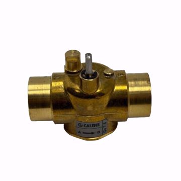 Picture of Z200637 CALEFFI 1 INCH VALVE BODY 2 WAY SWEAT 7.5 CV