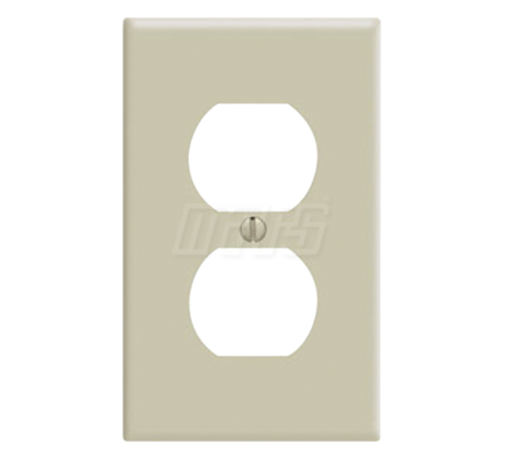 Picture of 84809 WALL PLATE DPL REC IVR