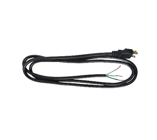 Picture of 16/3 PIGTAIL 6FT SJT-BLK STR