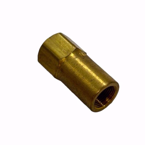 Picture of 37231-003 A nozzle adapter designed to reduce the volume of oil in the adapter and minimize oil after drip. 1/8" thread size X 1-5/8" Length Adaptrap.Available in brass only.